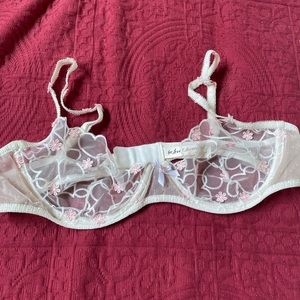 Large for love & lemons white bra